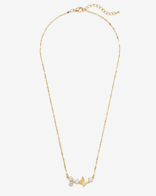 Aurora Flutter Gold Necklace