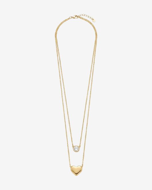 Amora Duo Layer Necklace